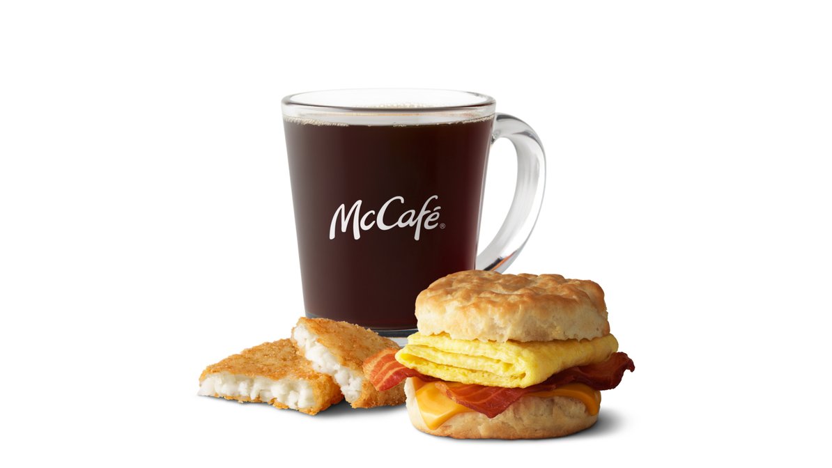 Bacon Egg Cheese Biscuit Meal in McDonald's