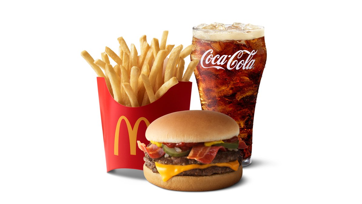 Bacon McDouble Meal in McDonald's