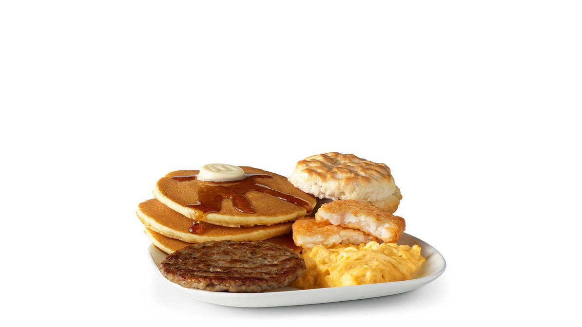 Big Breakfast with Hotcakes in McDonald's