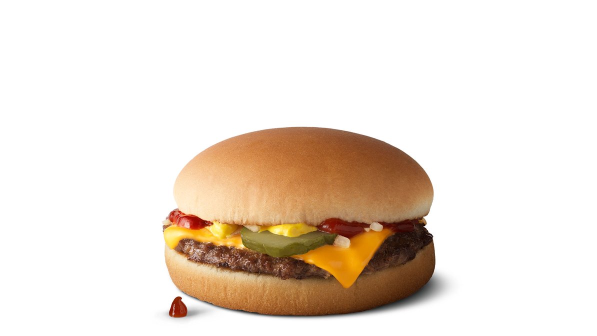 Cheeseburger in McDonald's
