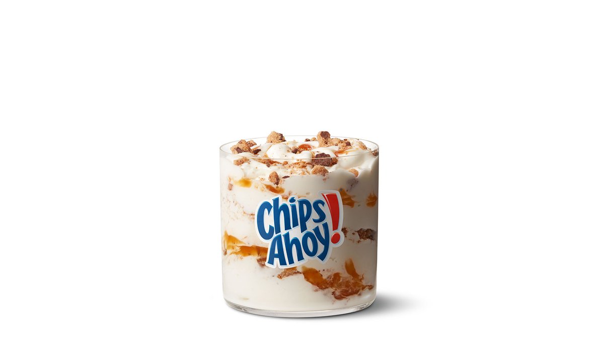 Chips Ahoy McFlurry in McDonald's