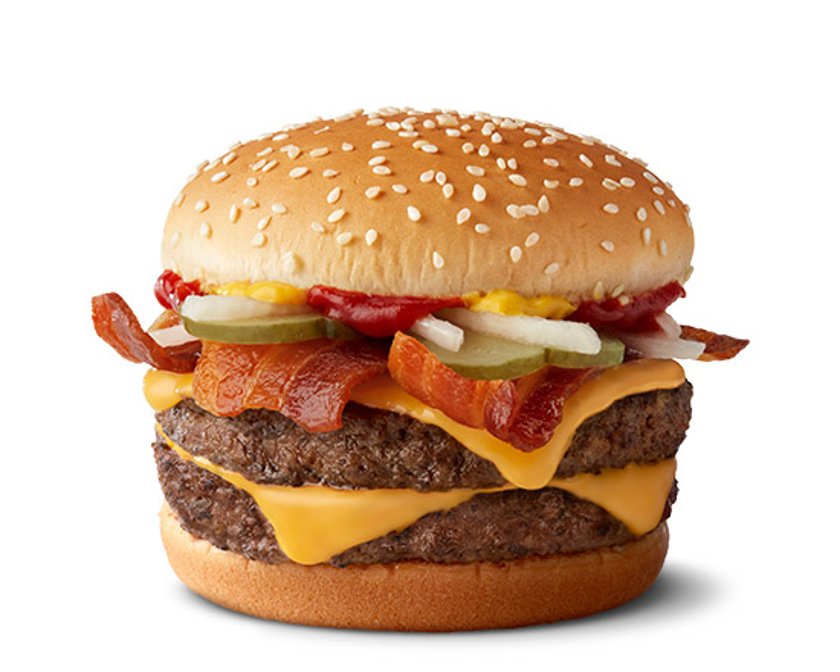 Double Bacon Quarter Pounder with Cheese in McDonald's