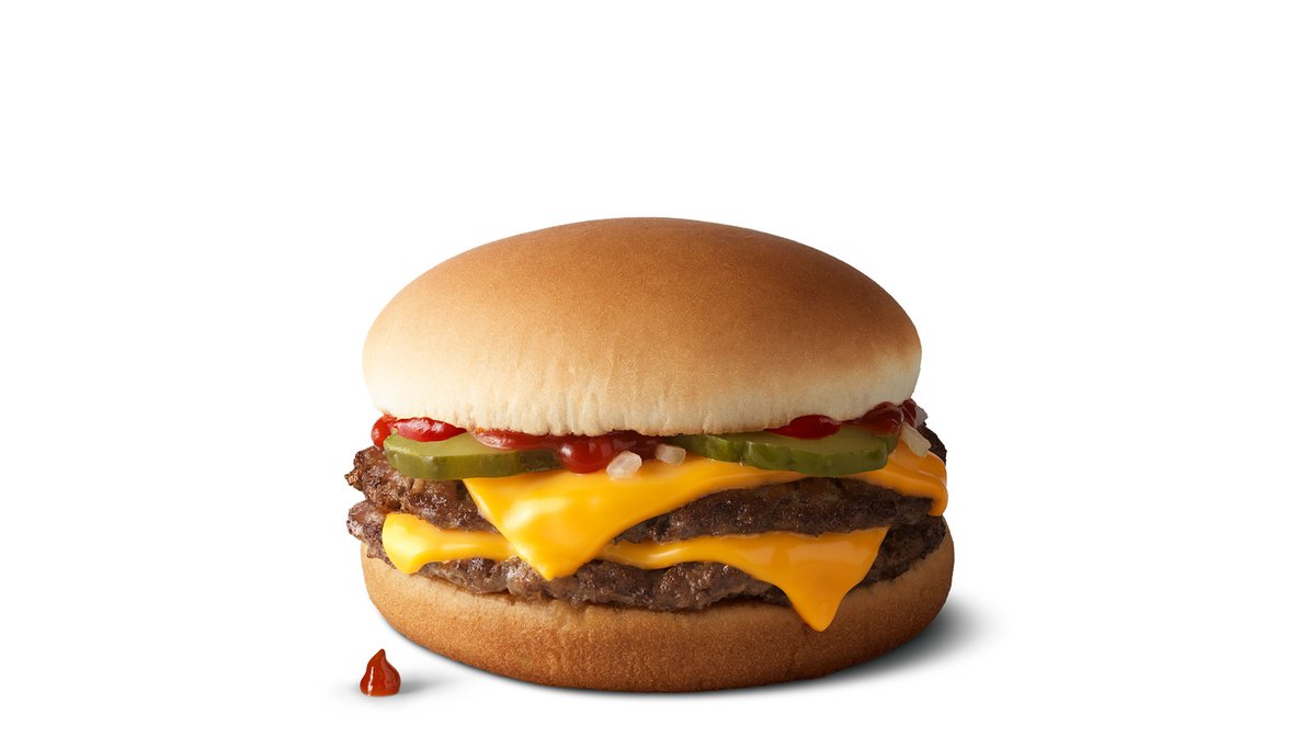 Double Cheeseburger in McDonald's