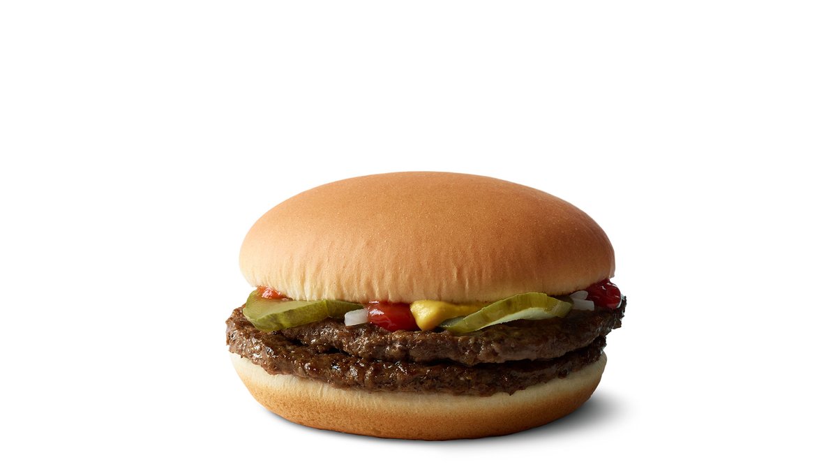 Double Hamburger in McDonald's