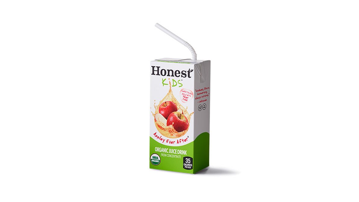 Honest KidsÂ® Organic Apple Juice Drink in McDonald's