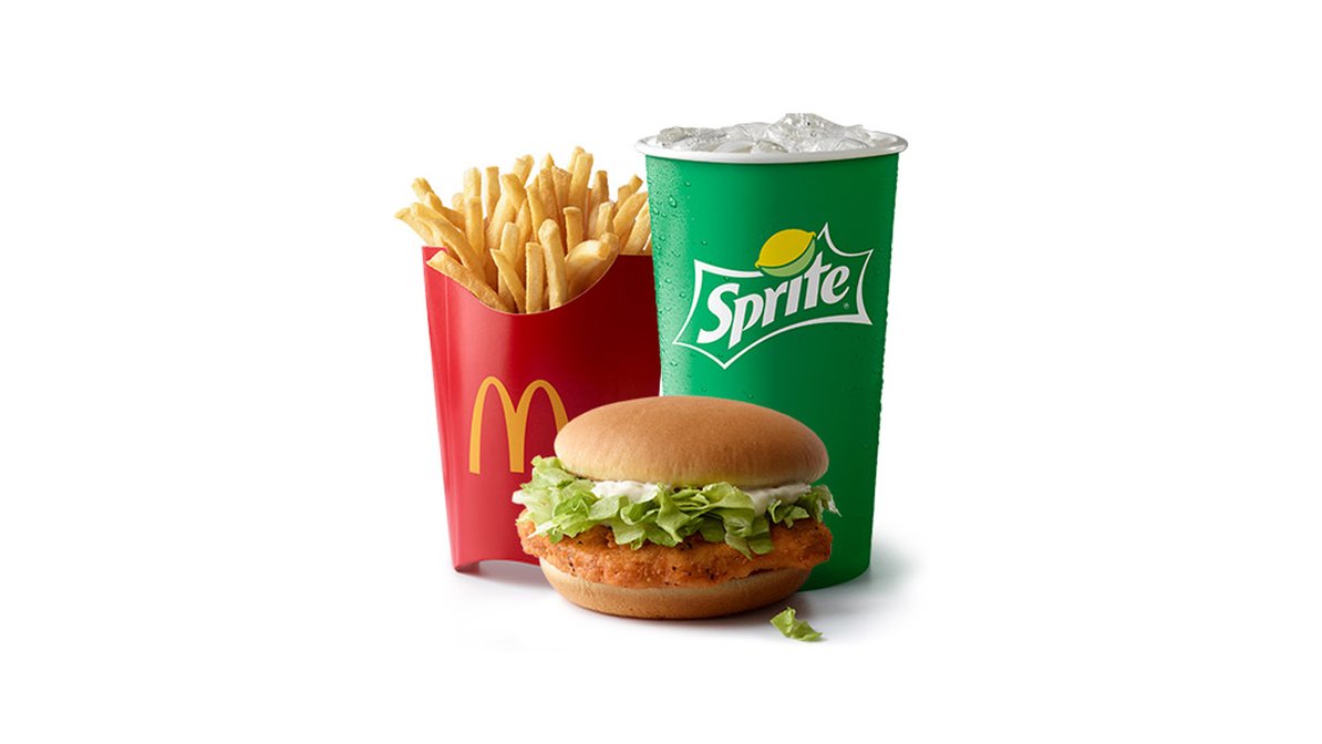 Hot and Spicy McChicken Meal in McDonald's