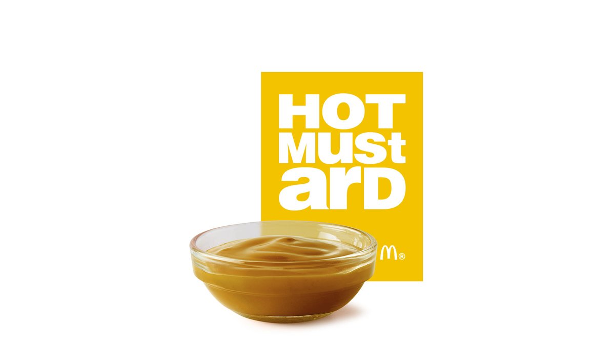 Hot Mustard Dipping Sauce in McDonald's