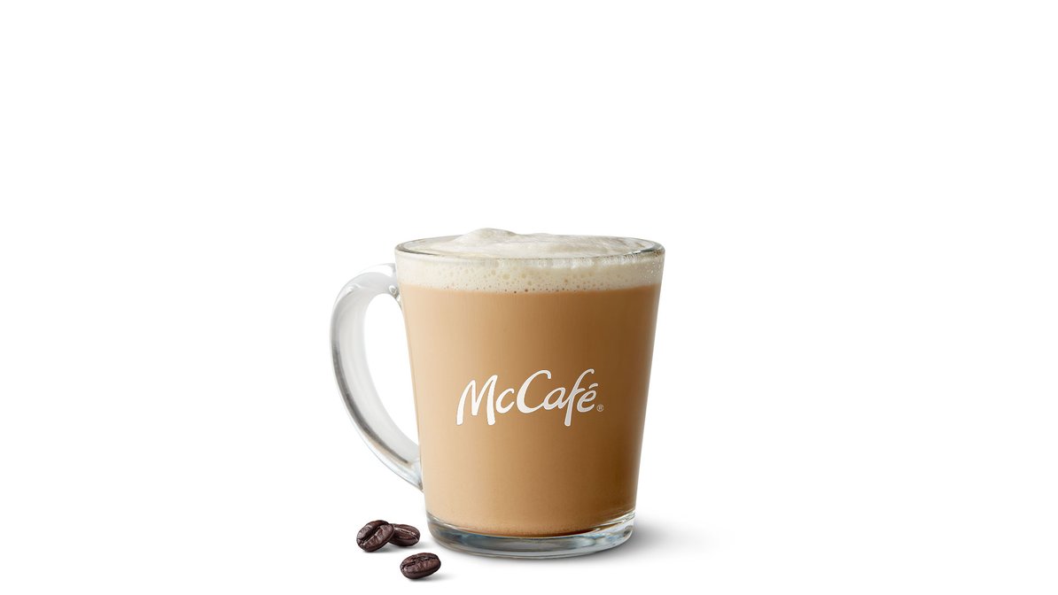 Latte in McDonald's