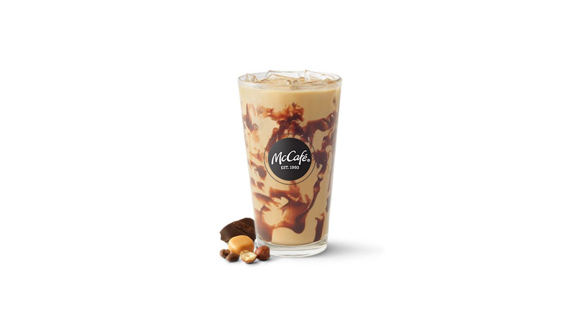 M Iced Turtle Coffee in McDonald's