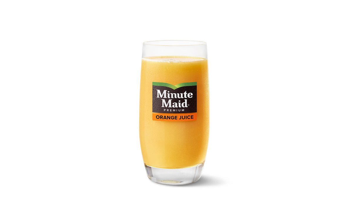 Minute MaidÂ® Orange Juice in McDonald's