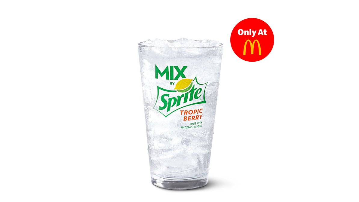 MIX by Sprite Tropic Berry in McDonald's