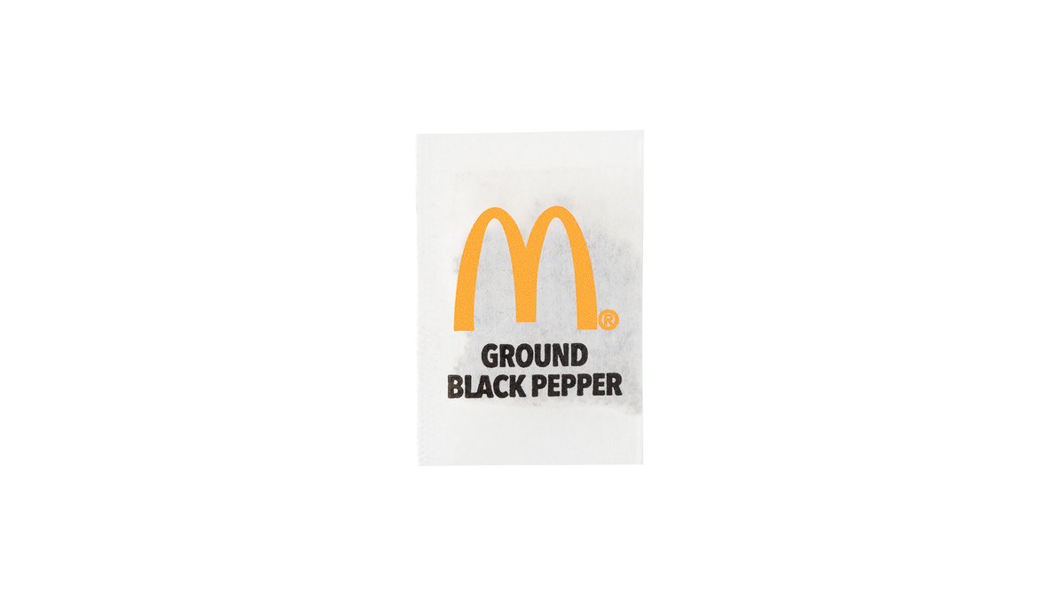 Pepper Packet in McDonald's