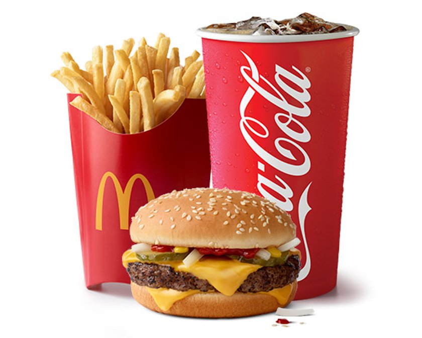 Quarter Pounder with Cheese Meal in McDonald's