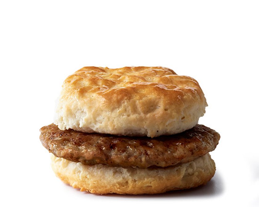 Sausage Biscuit in McDonald's