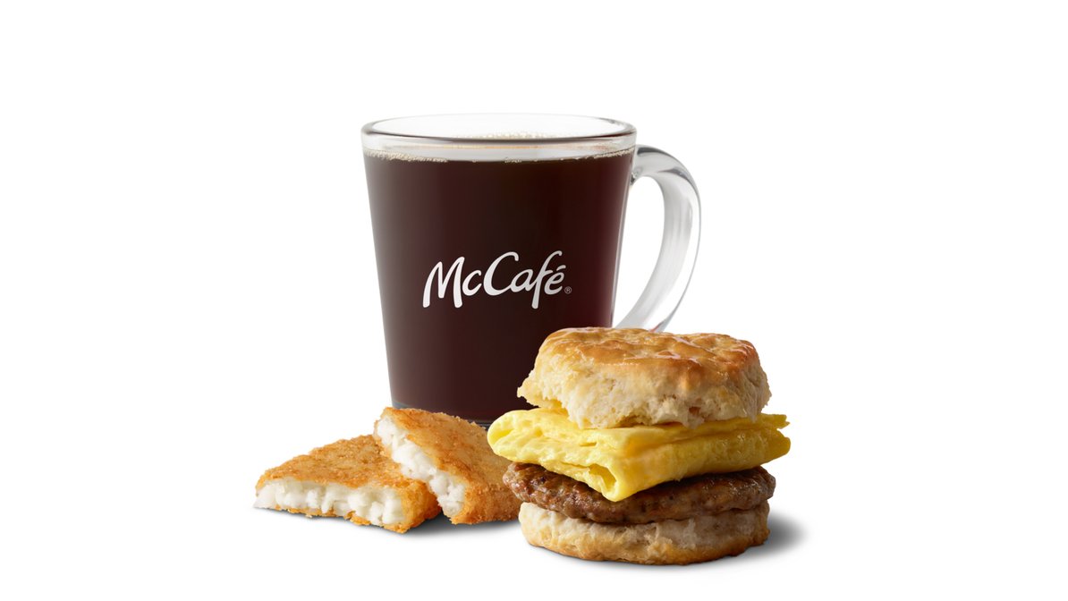 Sausage Egg Biscuit Meal in McDonald's