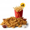 40 McNuggets & 2 L Fries