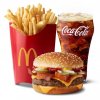 Bacon Quarter Pounder with Cheese Meal Large