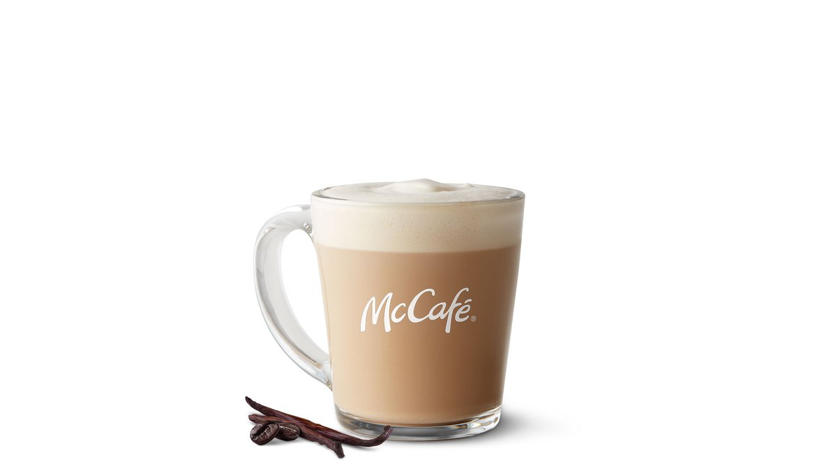 Sugarfree Vanilla Cappuccino in McDonald's
