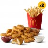 20 McNuggets & 2 Medium Fries